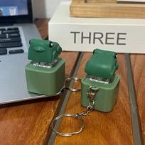 Mini Rechargeable Bird Keycap Sounding Keychain - Cute Pendant Decompression Toy.