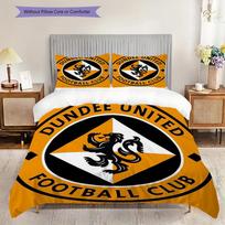 Dundee Football Club Emblem Bedding (1 * duvet cover + 2 * pillowcase, without core) 2D Flat Bedding set Christmas birthday gift 135x200cm