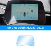 For BYD Dolphin 2023-25 12.8 Inch Navigation and 5 Inch Instrument Screen Protector HD Tempered Protective Glass Protector Film