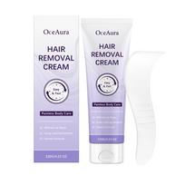 OCEAURA Gentle Moisturizing Hair Removal Cream for Smooth, Soft Skin.