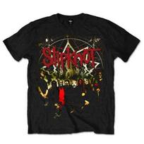 Slipknot Unisexs Waves Short Sleeve TShirt Black XxLarge S