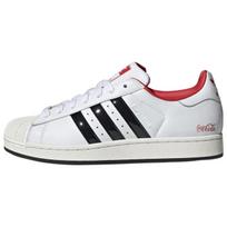 Adidas Originals x Coca Cola SUPERSTAR Skateboard Shoes Unisex White Black KH6888 36