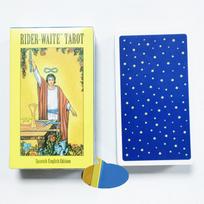78Pcs The Rider Waite Tarot Card Divination Personal Use Tarot Deck English Spanish Version Oracles Deck for Girl Board Game