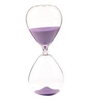 Nordic Hour Glass Delicate Sand Timer Tea Timers Hourglass Timer  Desktop purple-5min