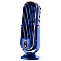720 Flippable Bladeless Tower Fan, Oscillating Silent Fan with 5 Modes, Energy Efficient for Bedroom Office Blue