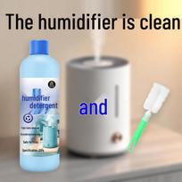 Humidifier Cleaner: Scale Remover & Descaler for Eliminating Yellow Stains & Dirt from Water Tanks