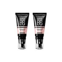 Maybelline coverage BB cream that fits and corrects skin tone Big Concealer New Face Cream-02 Ivory2 pieces ruda