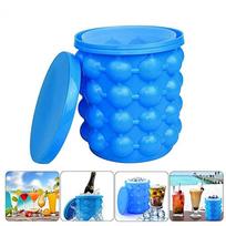 Silicone Ice Succer Grade Ice Cube Mold Silicone Moulds Sucket Bucket Ice Saver Tool