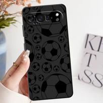Soft Shell Case for Google Pixel 9a 6 7 8 Pro 10 9 Pro XL 8a 6a 7a Funny Football Google Pixel 6a