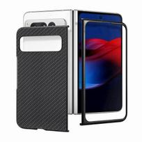 Anti -Dust Slim Cell Phone Case For Google Pixel Fold Pixelfold Folding Carbon Fiber Cover For Google Pixel Fold for pixel Fold juoda