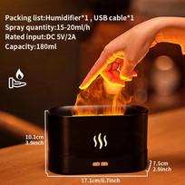 Essential Oil Diffuser Air Humidifier Aroma Lamp Aromatherapy Electric Ultrasonic Cool Mist Aroma Diffuser Mist Maker White