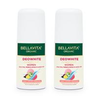 Roll-on dezodorantai moterims (2 x 50 ml), Deowhite Roll On Dezodorant Moterų rinkinys, Bella Vita