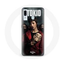 Coque pour Samsung Galaxy A20 La Casa De Papel Tokyo Masque