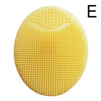 Soft Silicone Face Cleansing Brush Beauty Facial Washing Massage Blackhead Care Deep Pad Brushes Face Exfoliating Cleaning R2D0