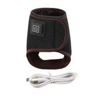 Šildomas kulkšnies įvyniojimas USB kulkšnies šildymo pagalvėlė Automatinis išsijungimas Šilumos terapija Pėdos įvyniojimas patempimams, patempimams, pooperaciniam atsigavimui juoda