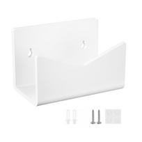 Wall Mounted Mail Rack Acrylic Envelope Holder Postcard Organizer Rack Document Storage Stand Countertop Magazine Shelf balta