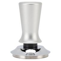 58 mm kavos presas 304 nerūdijančio plieno automatinis kalibruotas kavos rankinis presavimo įrankis kavinei L(for 6.5-9kg) sidabras