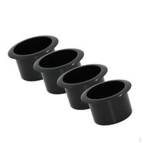 4 vnt. Plastikinis sofos porankio puodelio laikiklis, tinkantis 70 mm skersmens buteliams ir puodeliams