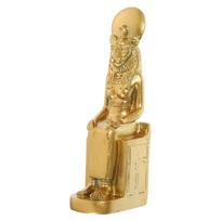 Sfinkso Statula Egipto Figūrėlė Skulptūra Smėlio Rinkinys Senovinė Derva Biuro Dekoratyvinis Meninis Gaminys auksinė