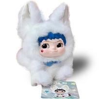 6pcs Wakuku V2 Blind Box Fox & Bunny Trick Or Treat Series Vinyl Doll Suprise Bag Keychain Trendy Toys Blind Box Customized Gift