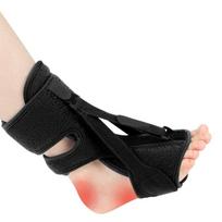 Plantar Fasciitis Night Splint,3Adjustable Straps for Plantar Fasciitis,Foot Drop,Heel Pains Relief,Night Splint Support juoda