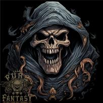 26 Crazy Grim Reaper Skull Demon Heavy Metal Mens Light Cotton T-Shirt Unisex T-Shirt XXL