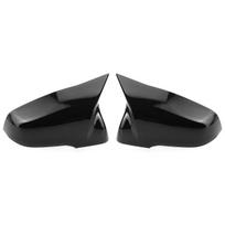 For BMW X1 F48 X2 F39 Z4 G29 F45 F46 F52 F40 Toyota Supra Car Replacement Rearview Side Mirror Cover Wing Cap Exterior Case Trim Gloss Black