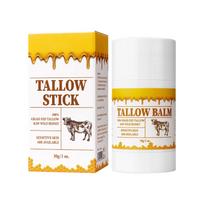 Beef Tallow Stick  Beef Tallow For Skin Unscented Organic Beef Tallow Blam Grass Fed Finished Whipped Tallow Face Cream Moisturizer Bod 30g One Size geltona
