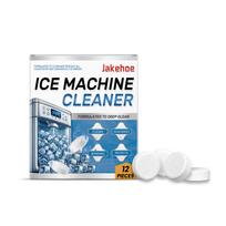 New Ice Machine Cleaner Tablets 12 Pack Deep Clean Descale Remove Dirt Odor 12pcs white