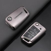 VOLKSWAGEN VW Madingas TPU Automobilio Atlenkiamas Nuotolinio Rakto Dėklas Dangtelis Laikiklis Dėklas Fobas VW Volkswagen Golf 7 MK2 MK7 Tiguan Automobilio Raktų pakabukas