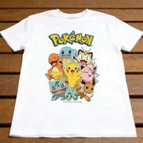 Pokémon series 2026 Summer New Pikachu exquisite patterns Frog Printed Tshirt for Men Harajuku Style Casual Trendy Short  shirt 2XL