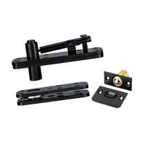 Adjustable Heavy Duty Door Pivots Hinges 360 Degree Shafts Stainless Steel Pivots Hinge Invisible Pivots Door Hardware juoda