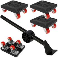 330lbs 360° Rotation Heavy Duty Furniture Moving Tool Household Furniture Lifter Mover Tool Set Lifter Mover with 4 Wheels