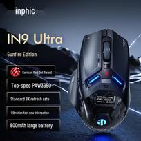 INPHIC IN9 Ultra Ergonomic Tri-Mode Wireless Gaming Mouse