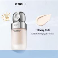 Genuine DOPA Sunscreen Whitening Long-lasting Foundation – Smudge-proof, Concealing, Blemish-fading Liquid for Radiant Skin.