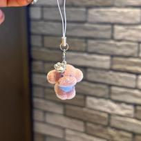 Corgi Puppy 3D Animal Pendant Bag Decor Rabbit Phone Pendant Flocking Dog Keychain  School Bags Ted