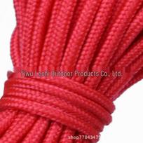 2mm Paracord Bracelet Weaving Thread - 10m Thin Round Rope for DIY Jewelry Accessories black