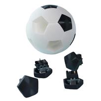 3D Printed Soccer Ball Stress Relief Keychain Durable Material Lightweight Portable Design for Everyday Use and Easy Attachment One Size juoda