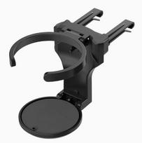 Universal Car Cup Holder Adjustable Drink Mount for Vehicle Air Vent Multifunctional Water Bottle Organizer with Foldable Design One Size
