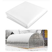 6 Greenhouse Plastic Film Sheeting Cover 8 26 Ft Clear Polyethylene Film Green House Hoop Farm Plastic Cover for Gardening, Farming, Agricul one size