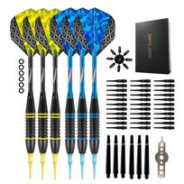 Soft Tip Darts Set  Aluminum Shaft Professional Darts Plastic Tip Sets 2BA Replacement Tips