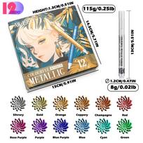 Premium ART WALKER Acrylic Metallic Ink Marker Paint Pen 5mm Soft Brush Tip for Card Making DIY Crafts Decorative Projects