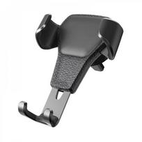 Telephone Support noir Support universel voiture Voiture ventilation Montage Stand Support Cellulaire Gravité Smartphone