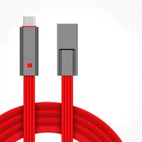 Câble USB Réparation Rapide - SHOP-STORY - MAGIC CABLE - Micro USB - Rouge - Garantie 1 an raudona