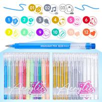Acrylic Gel Pens Strong Coverage, Large Ink Capacity, Multi-Purpose Paint Pens for Rock Painting, Crafts, DIY, Art Supplies