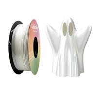 High Quality 3D Printer Filament 1.75mm Silk Pla Filament White Color  1kg/roll Pla 3D Filament balta