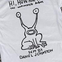 Daniel Johnston 'Hi, How Are You?' Promo T-Shirt White XXL XL