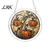 DIY Acrylic Decoration Kit Halloween Puzzle Suncatcher Window Hanging,7.87 Inch Sun Catcher Unique Craft Ornament, Ideal for Gifting and Home A