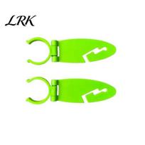 Paddle Board Accessory 2/4Pcs Kayak Fixing Clip, Universal Holder, Canoe Holder Plastic Clamp, SUP UV Resistant Clip 2pcs žalia