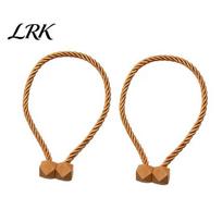 Strong Curtain Holders 1 Pair Magnetic Tiebacks, Twisted Rope Holdbacks, Quick Install Tiebacks Simple Decorative Draperies for Bedroom Living 8